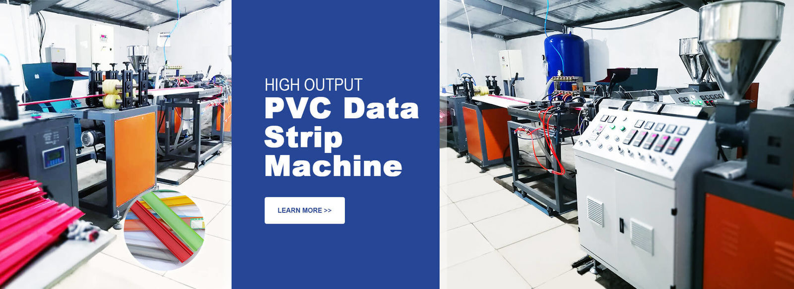 Jalur Ekstrusi Profil PVC