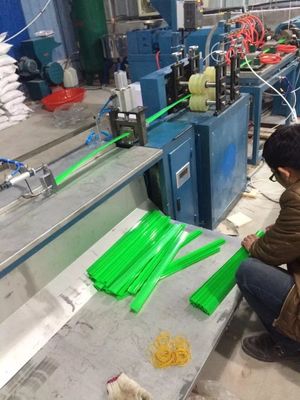 Plastik Poster Banner Gantungan Profil PVC Lini Produksi 5M/Min