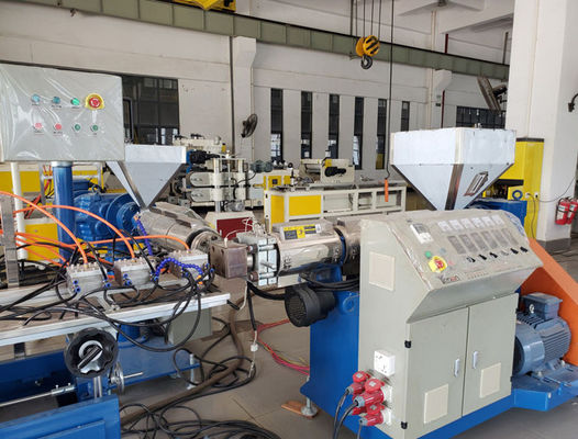 PVC Shelf Info Strip Extrusion Machine Lini Produksi Profil Pvc