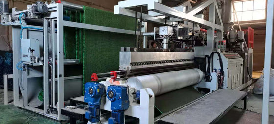 2.6M TPE PE Coating Carpet Backing Machine Untuk Rumput Buatan