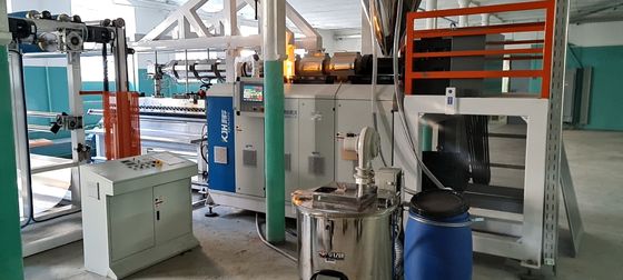 Mesin Backing Karpet TPR 2MTPE Thermoplastic Extrusion Line Untuk Jute Carpet
