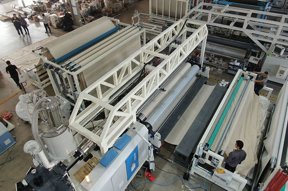 4.2M TPE Carpet Back Coating Machine Mesin Pelapis Sekunder
