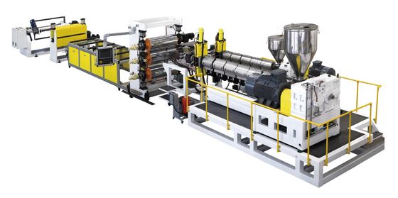 TPV TPE Karmat Sheet Extrusion Machine 2000 - 3000 Gsm 2-3mm